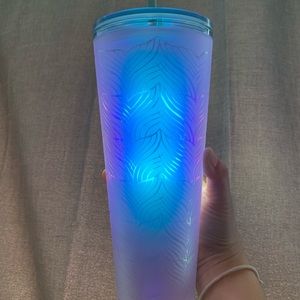 Starbucks iridescent Mermaid tail tumbler cup